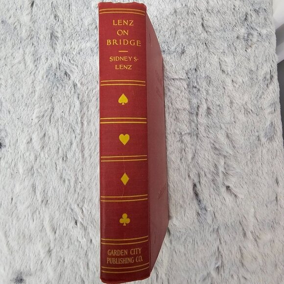 Simon & Schuster Other - Lenz On Bridge By Sidney Lenz A Star Book Classic Bridge Manual Antiquarian 1926